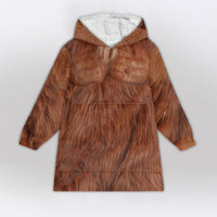 Load image into Gallery viewer, Bigfoot Costume Wearable Blanket
