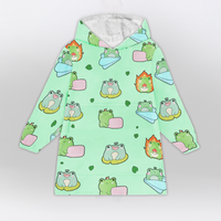 Load image into Gallery viewer, Froggy Blanket Hoodie
