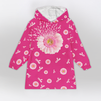 Load image into Gallery viewer, Breast Cancer Awareness Blanket Hoodie
