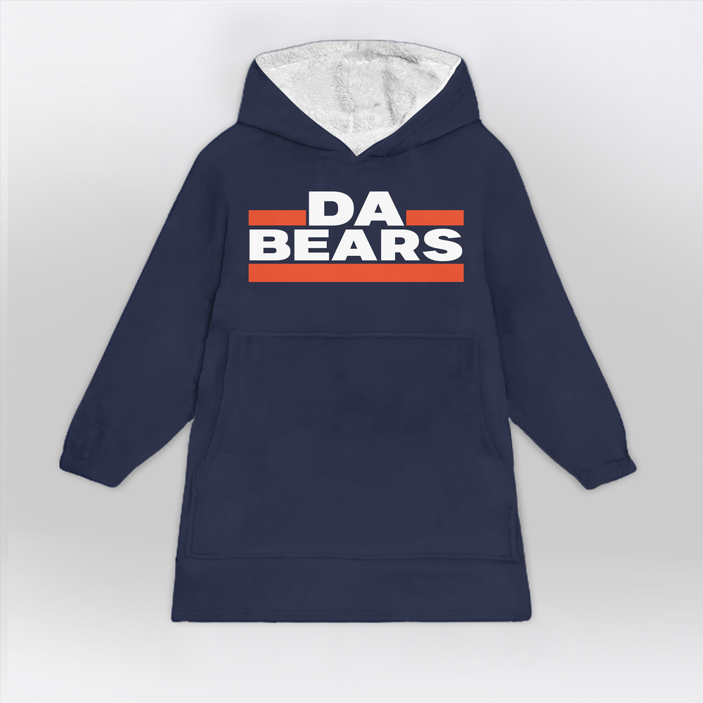 Chicago Bears Blanket Hoodie - DNstyles