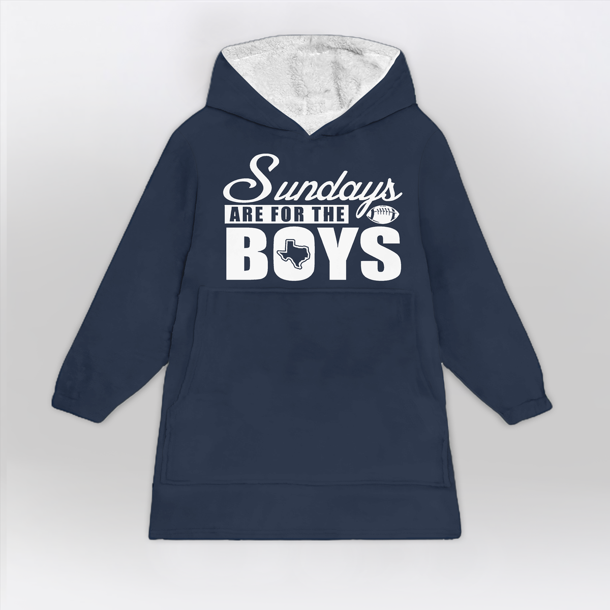 Sundays are for The Boys Blanket Hoodie