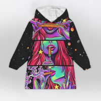 Load image into Gallery viewer, Trippy Blanket Hoodie
