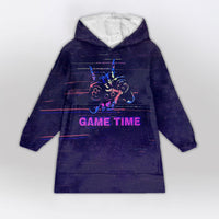 Load image into Gallery viewer, Game Time Blanket Hoodie - Gift for Game Lovers
