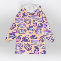 Load image into Gallery viewer, Wholesome Cats Blanket Hoodie
