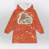 Load image into Gallery viewer, It&#39;s Fall Y&#39;all Blanket Hoodie
