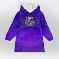 Load image into Gallery viewer, Gamer Play &amp; Win - Gamer Wearable Blanket, Gift for Game Lovers
