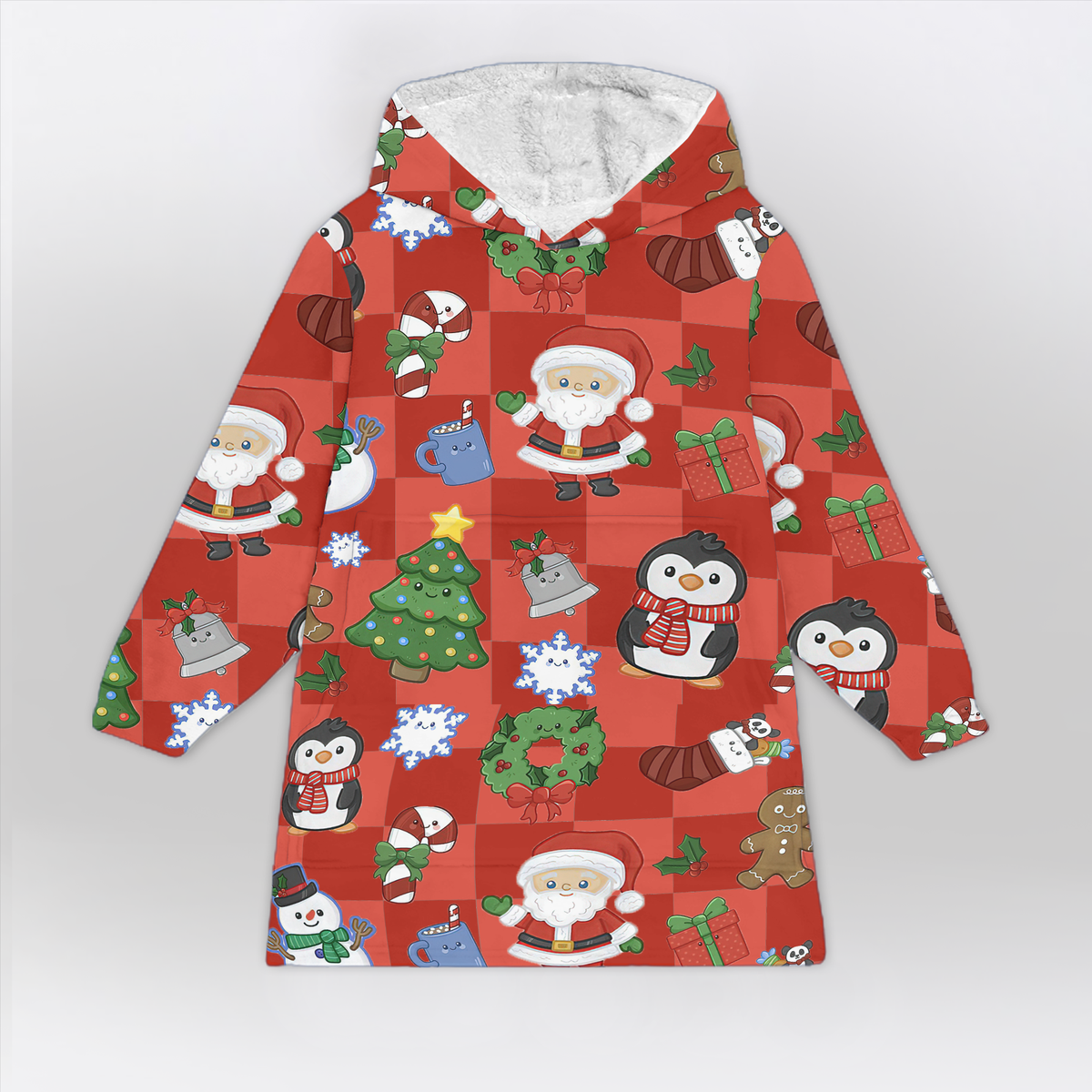 Christmas Cuties Blanket Hoodie