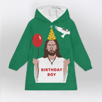 Load image into Gallery viewer, Birthday Boy Blanket Hoodie
