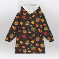 Load image into Gallery viewer, Harvest Festival Blanket Hoodie
