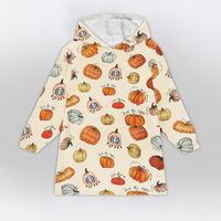 Load image into Gallery viewer, Pumpkin Blanket Hoodie
