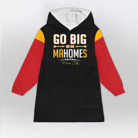 Load image into Gallery viewer, Go Big or Go MaHomes Blanket Hoodie
