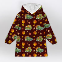 Load image into Gallery viewer, Harvest Festival Truck Blanket Hoodie
