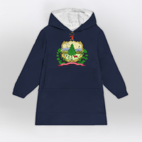 Load image into Gallery viewer, Vermont Flag Blanket Hoodie
