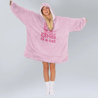 Load image into Gallery viewer, Karma Cat Blanket Hoodie
