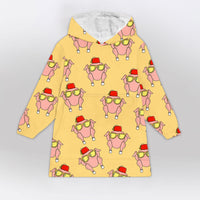 Load image into Gallery viewer, Friendsgiving Turkey Blanket Hoodie
