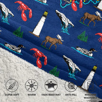 Load image into Gallery viewer, Maine Blanket Hoodie
