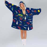 Load image into Gallery viewer, Maine Blanket Hoodie

