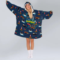 Load image into Gallery viewer, Michigan Blanket Hoodie
