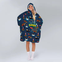 Load image into Gallery viewer, Michigan Blanket Hoodie

