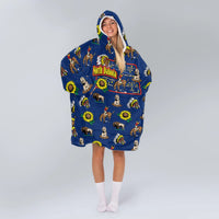 Load image into Gallery viewer, North Dakota Blanket Hoodie
