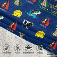 Load image into Gallery viewer, Wisconsin Blanket Hoodie
