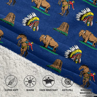 Load image into Gallery viewer, Wyoming Blanket Hoodie
