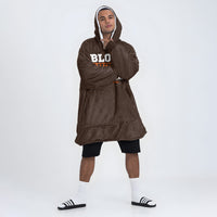 Load image into Gallery viewer, Blood Sweat &amp; Beer Blanket Hoodie
