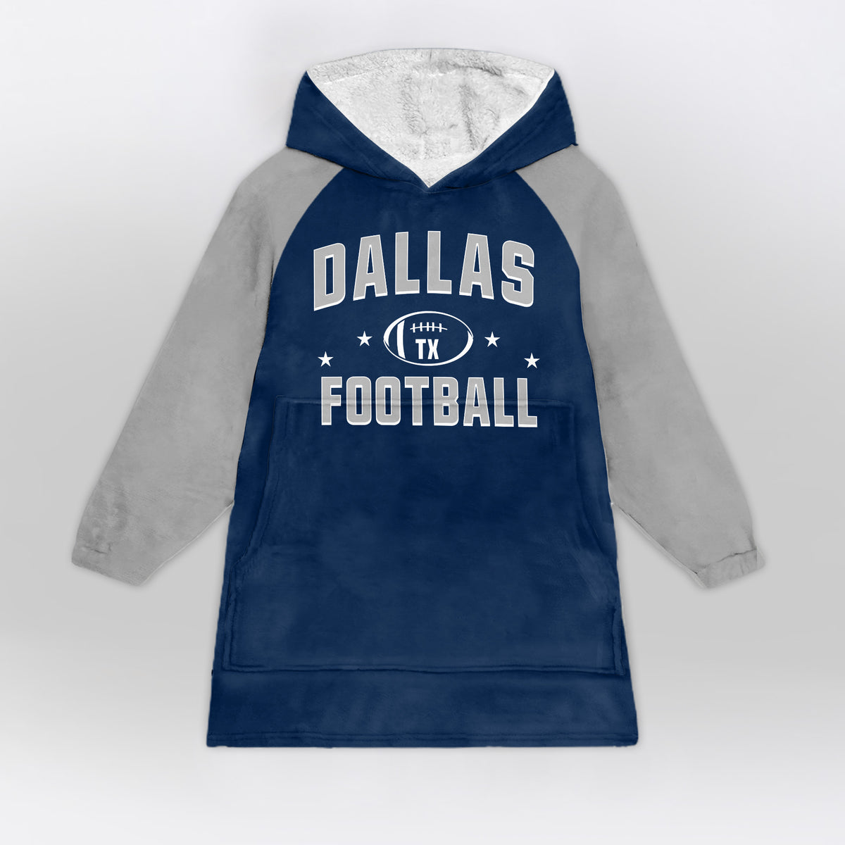 Dallas Football Blanket Hoodie