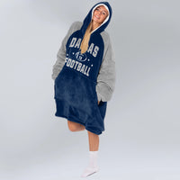 Load image into Gallery viewer, Dallas Football Blanket Hoodie
