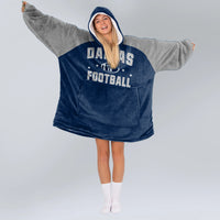 Load image into Gallery viewer, Dallas Football Blanket Hoodie
