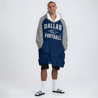 Load image into Gallery viewer, Dallas Football Blanket Hoodie

