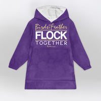 Load image into Gallery viewer, Flock Together Blanket Hoodie
