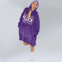 Load image into Gallery viewer, Flock Together Blanket Hoodie
