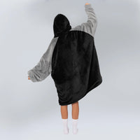 Load image into Gallery viewer, Pittsburgh Football Blanket Hoodie
