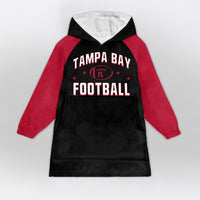 Load image into Gallery viewer, Tampa Bay Football Blanket Hoodie
