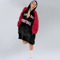 Load image into Gallery viewer, Tampa Bay Football Blanket Hoodie
