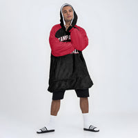 Load image into Gallery viewer, Tampa Bay Football Blanket Hoodie
