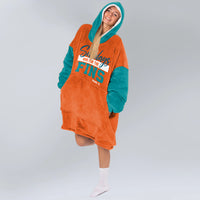 Load image into Gallery viewer, SUNDAYS ARE For The Fins Blanket Hoodie
