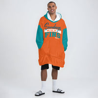 Load image into Gallery viewer, SUNDAYS ARE For The Fins Blanket Hoodie
