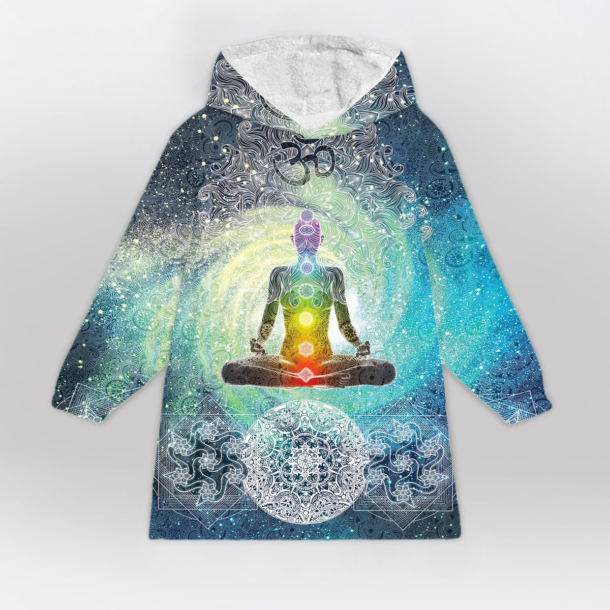 Chakra Yoga Blanket Hoodie