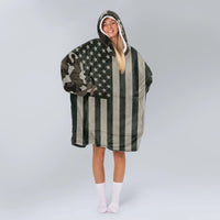 Load image into Gallery viewer, America Blanket Hoodie
