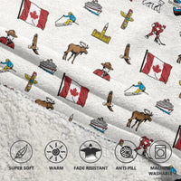 Load image into Gallery viewer, Canada Blanket Hoodie
