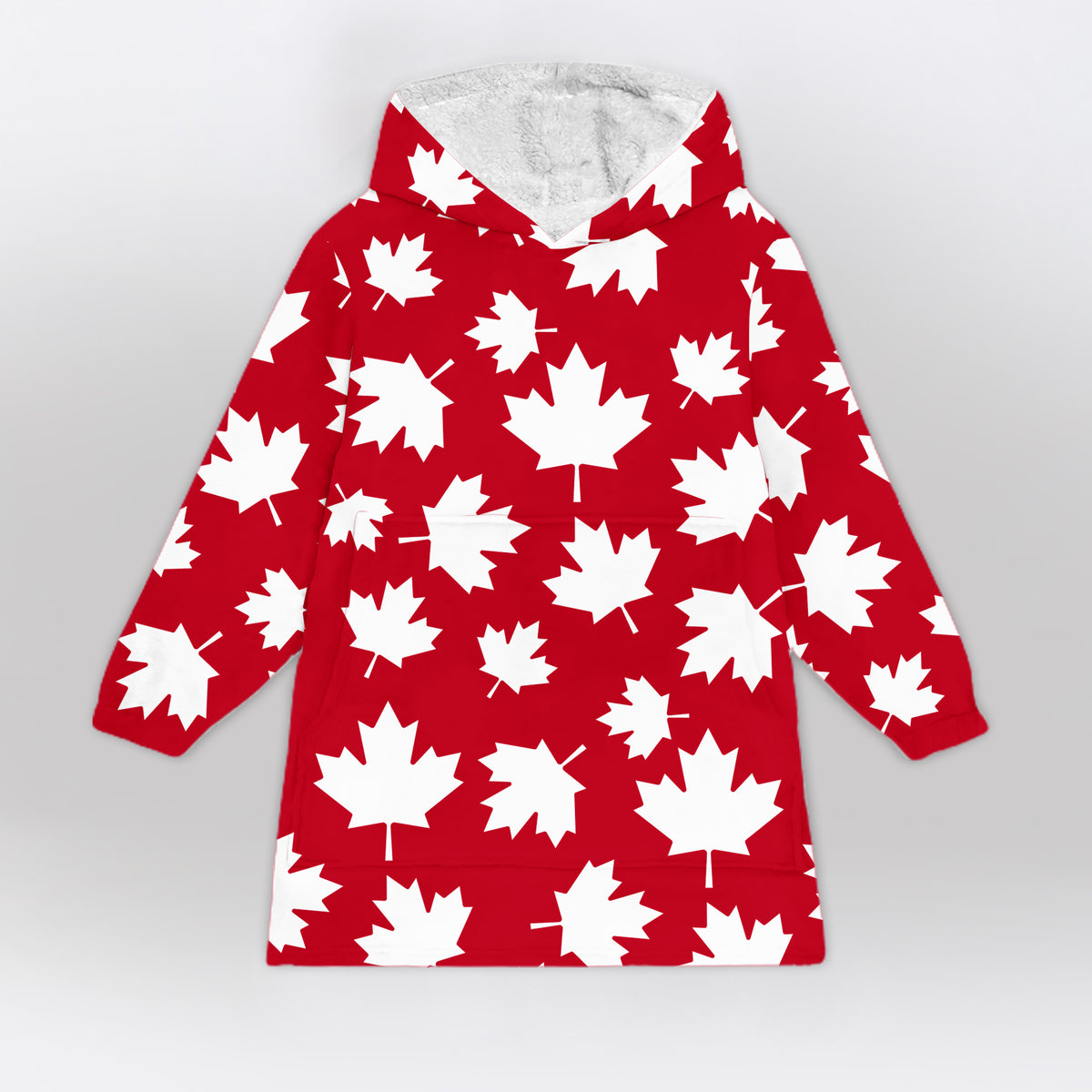 Maple Leaf Blanket Hoodie