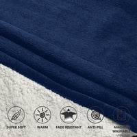 Load image into Gallery viewer, North Dakota Flag Blanket Hoodie
