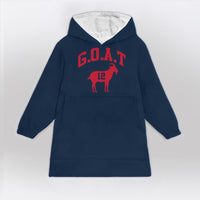 Load image into Gallery viewer, GOAT 12 Blanket Hoodie
