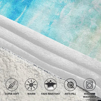 Load image into Gallery viewer, To My Daughter Ocean Blanket Hoodie
