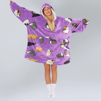 Load image into Gallery viewer, Cat Loaf Blanket Hoodie
