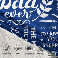 Load image into Gallery viewer, Best Bonus Dad Ever Wearable Blanket
