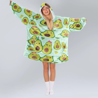 Load image into Gallery viewer, Avocado Blanket Hoodie
