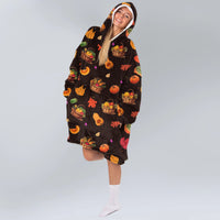 Load image into Gallery viewer, Harvest Festival Blanket Hoodie
